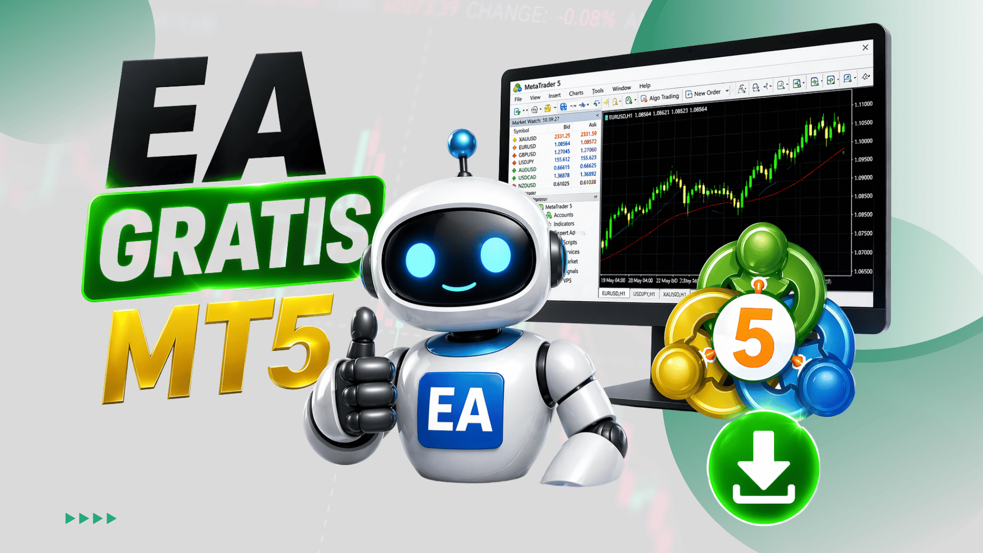 EA Gratis MT5 Terbaik 2026: Download, Cara Pakai & Tips Profit Konsisten